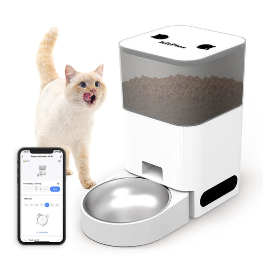 Automatic Cat & Dog Feeder - APP Controlled ＆ Voice Recording