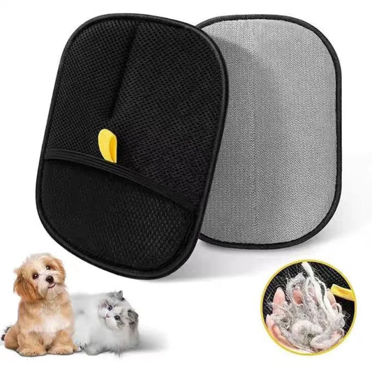Pet Hair Remover Glove – Deshedding Brush for Dogs, Cats & Furniture